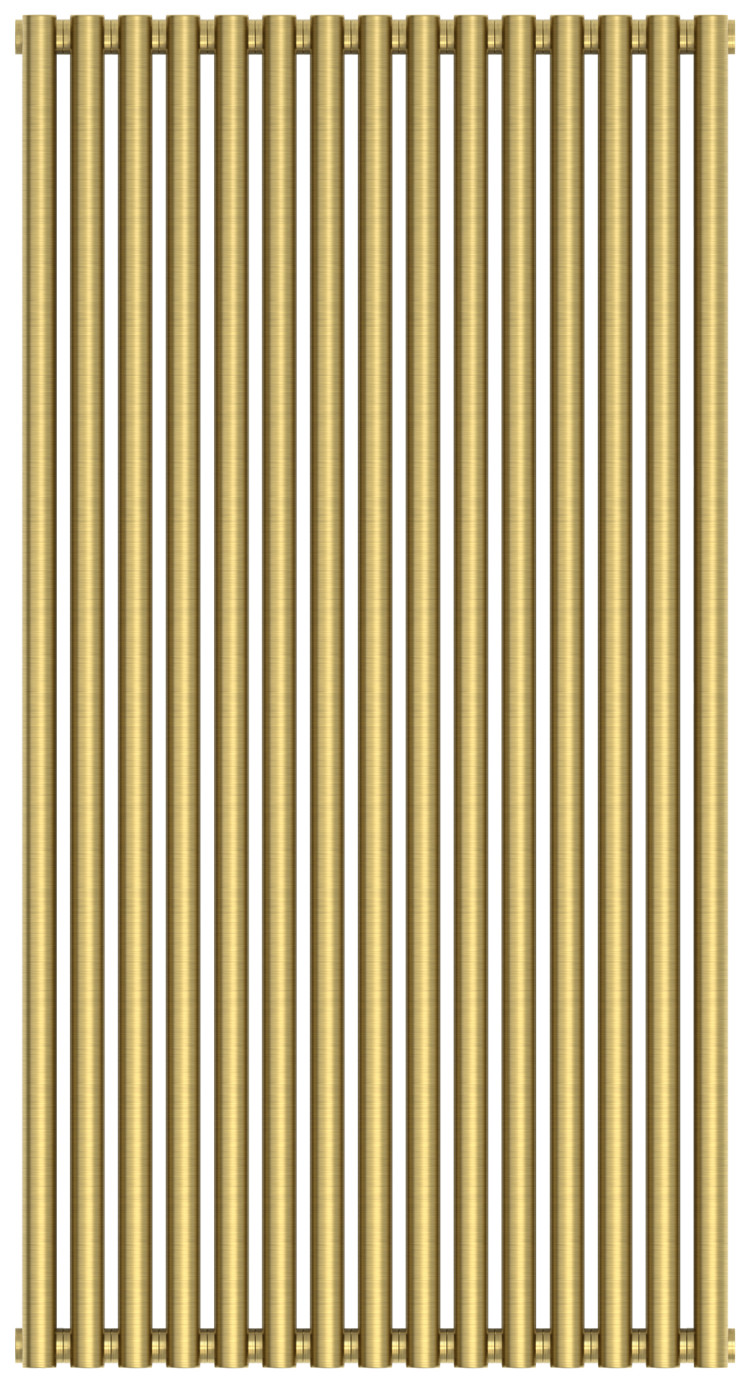 Отопительный радиатор Сунержа Эстет-00 1200х675 15 секций Состаренная латунь