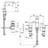 Смеситель для раковины Kludi Zenta 383930575