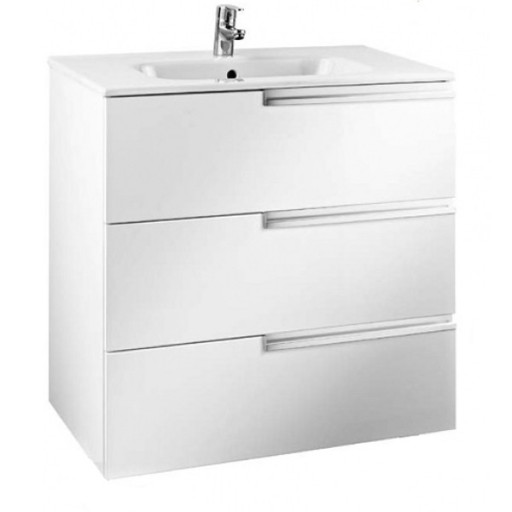 Тумба под раковину Roca Victoria Nord Ice Edition 60 подвесная 3 ящика