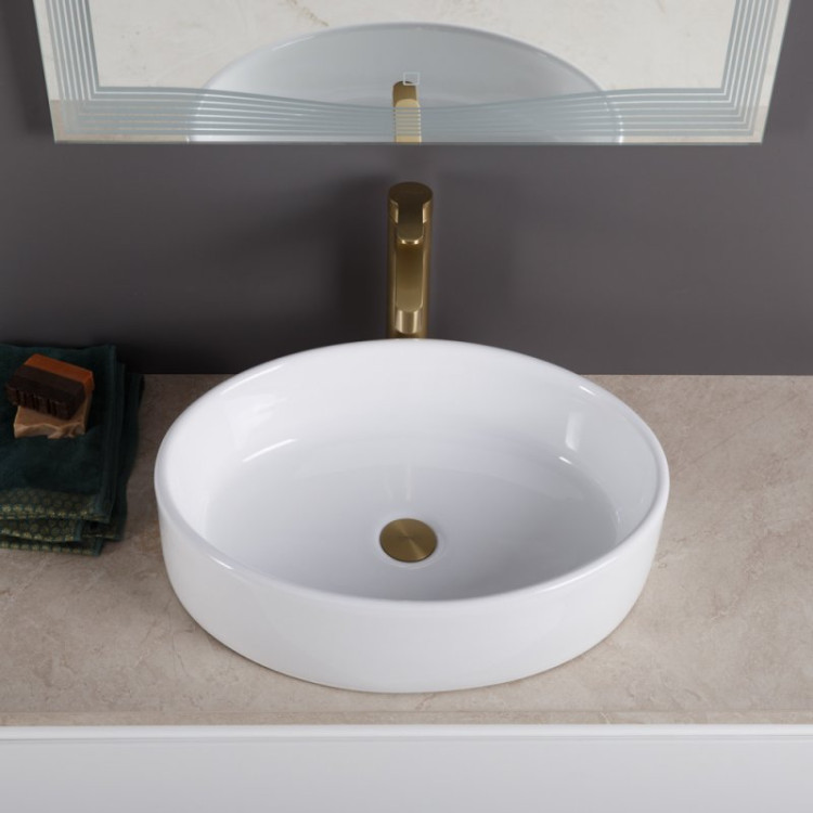 Донный клапан с системой Клик-клак без перелива BelBagno BB-SC-NERO