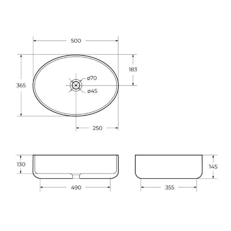 Донный клапан с системой Клик-клак без перелива BelBagno BB-SC-NERO