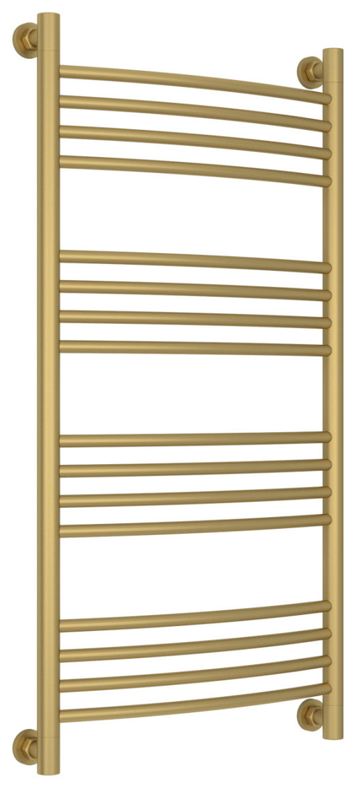 Полотенцесушитель водяной Сунержа Богема+ выгнутая 1000х500 Матовое золото