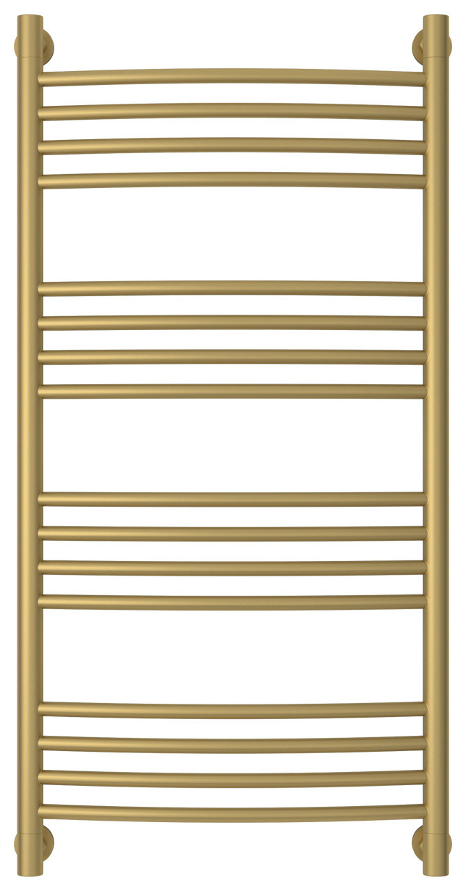 Полотенцесушитель водяной Сунержа Богема+ выгнутая 1000х500 Матовое золото