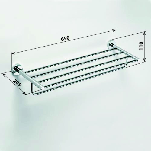 Полка для полотенец Bemeta Omega 104105072
