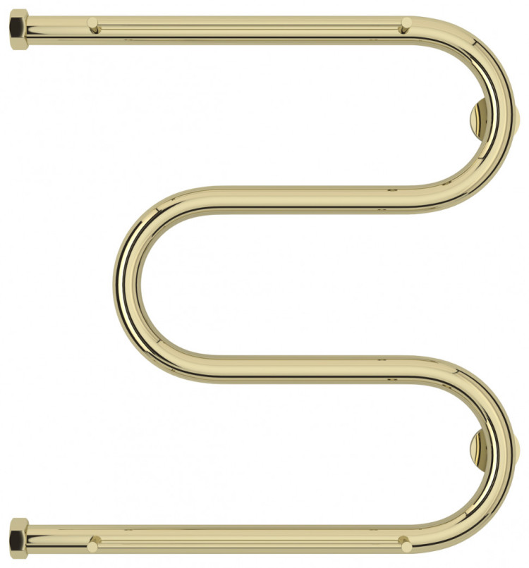 Полотенцесушитель водяной Сунержа М-образный 2 полки+ 500х500 Шампань