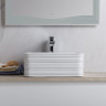 Раковина накладная керамическая квадратная BelBagno BB1407