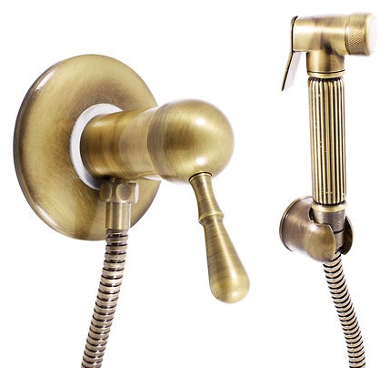 Гигиенический душ со смесителем Rav Slezak Labe Mosaz L047SM