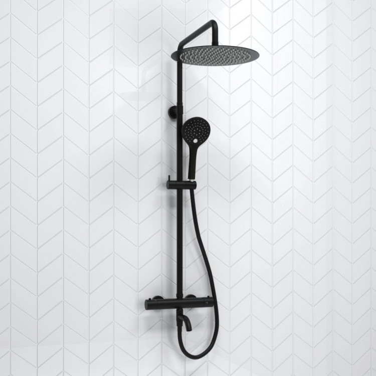 WasserKRAFT A288.160.078.BM Thermo Душевой комплект с термостатическим смесителем