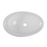 Раковина керамическая накладная, овальная BelBagno BB1396