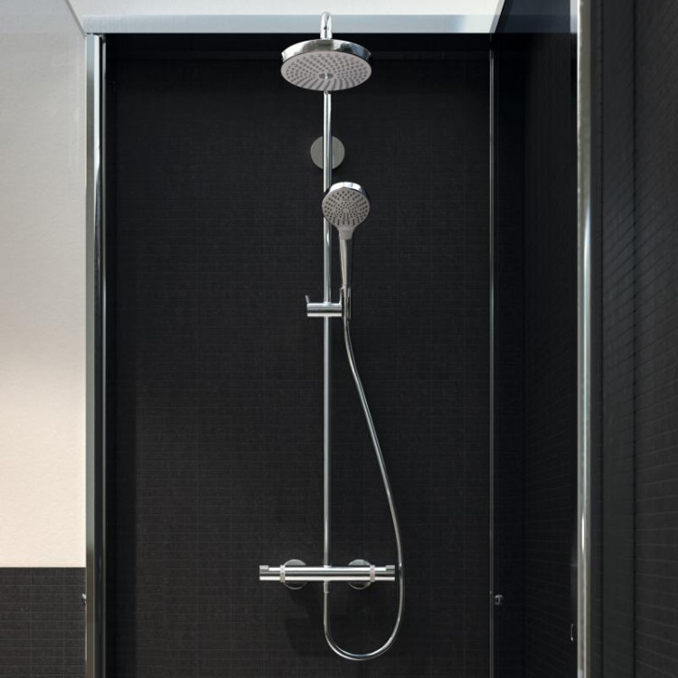Душевая система Hansgrohe Croma Select S 27253400 с термостатом
