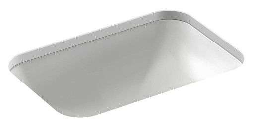 Встраиваемая раковина 56,2 х 39,7 см с переливным отверстием, устанавливаемая снизу Jacob Delafon VOXEYA102-00