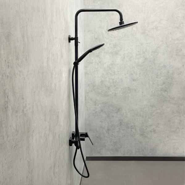 COMFORTY. Душевая система, FF071R-CMT, черный матовый