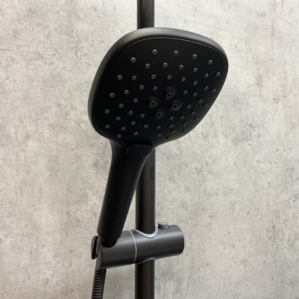 COMFORTY. Душевая система, FF071R-CMT, черный матовый