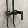 COMFORTY. Душевая система, FF071R-CMT, черный матовый