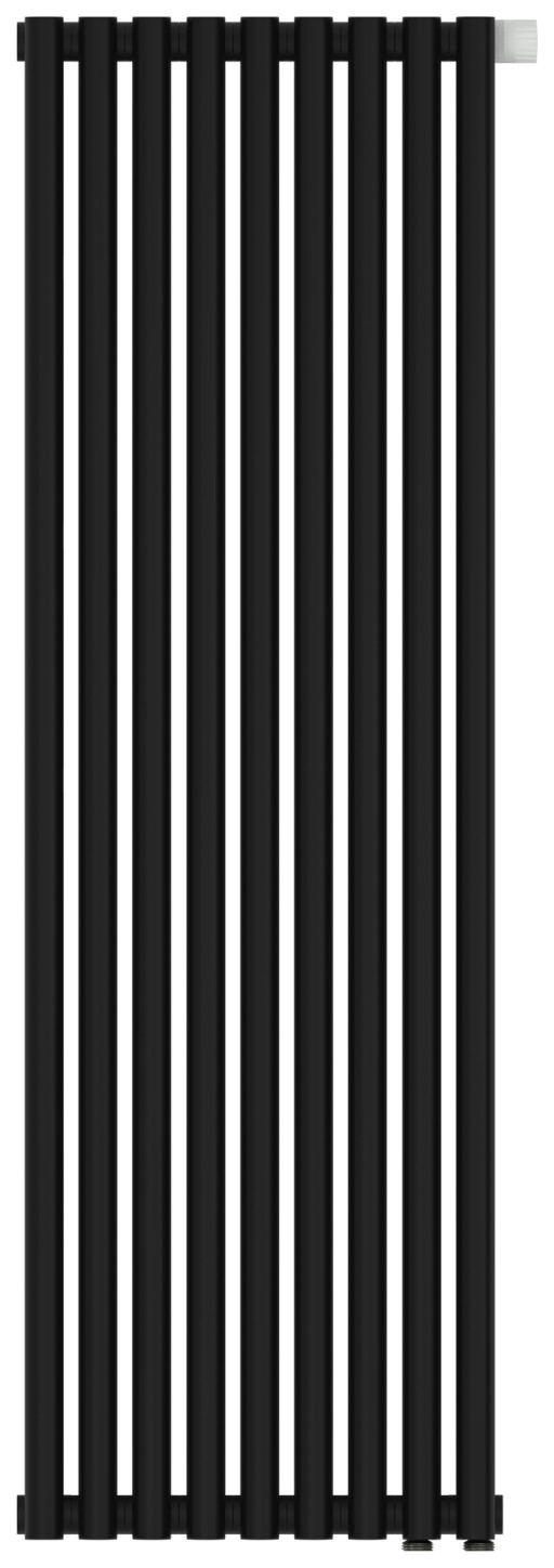 Отопительный радиатор Сунержа Эстет-11 EU50 1200х405 9 секций Матовый чёрный