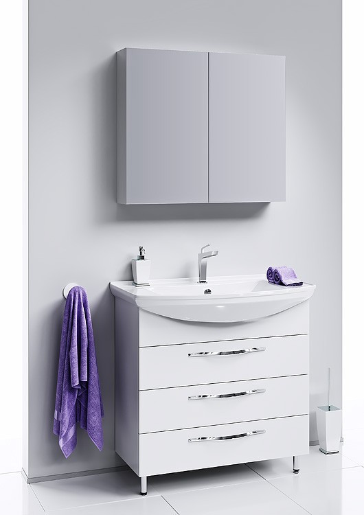 Тумба под раковину Aqwella Аллегро 105