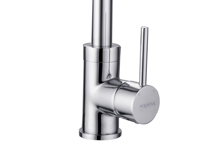 Смеситель для кухни Aquatek (квадратный излив) AQ1080CR