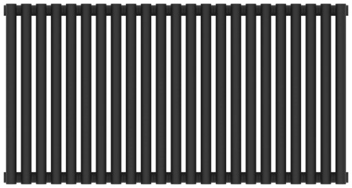 Отопительный радиатор Сунержа Эстет-11 500х1035 23 секции Тёмный титан муар