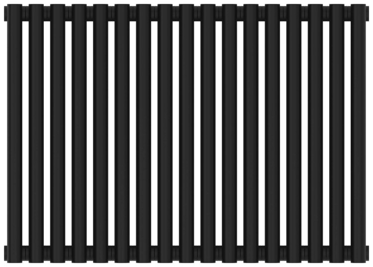 Отопительный радиатор Сунержа Эстет-11 500х765 17 секций Матовый чёрный