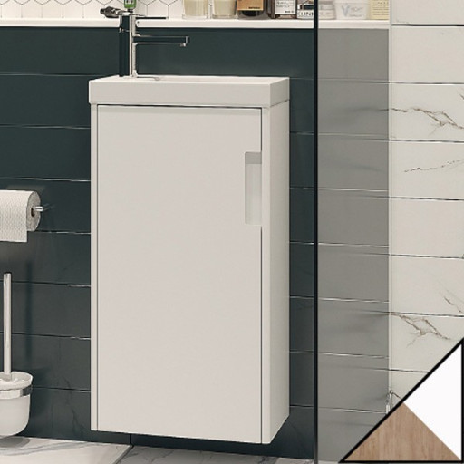 Тумба под раковину Velvex Klaufs 40.1D подвесная