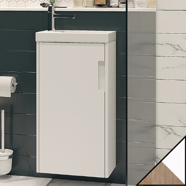 Тумба под раковину Velvex Klaufs 40.1D подвесная