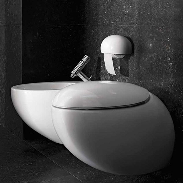 Держатель туалетной бумаги Laufen Alessi One 8.7097.0 с крышкой