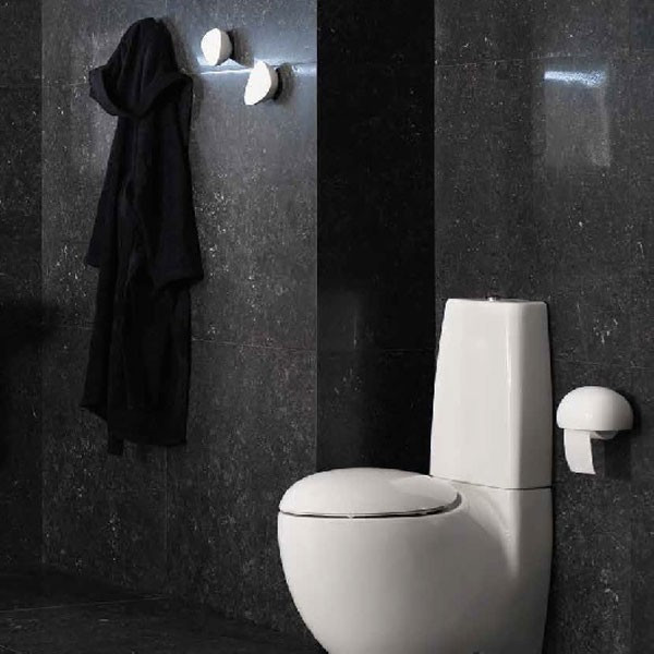 Держатель туалетной бумаги Laufen Alessi One 8.7097.0 с крышкой