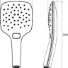 Ручной душ  Ravak Air 3 958.10
