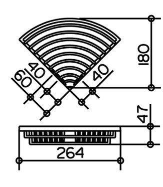 Корзина для губки Keuco 24944 010000