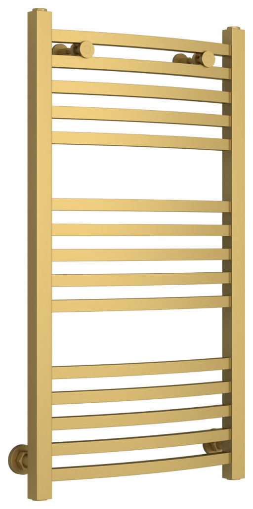 Полотенцесушитель водяной Сунержа Аркус 800х400 Матовое золото