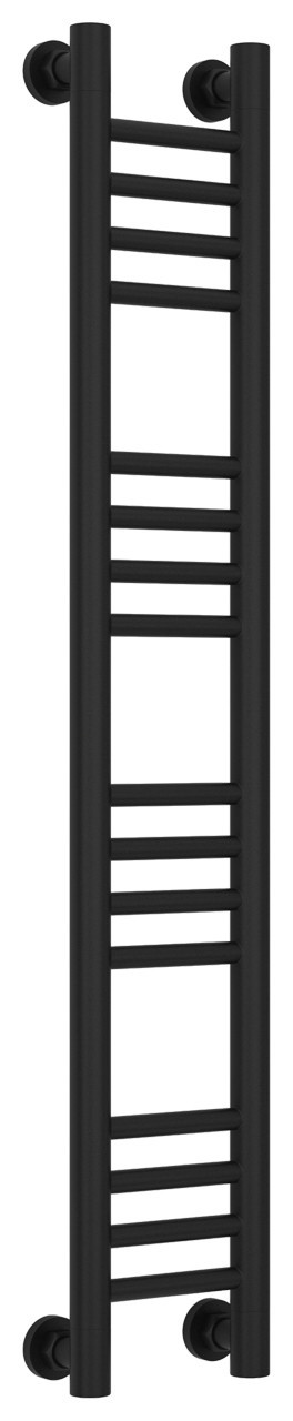 Полотенцесушитель водяной Сунержа Богема+ прямая 1000х150 Матовый чёрный