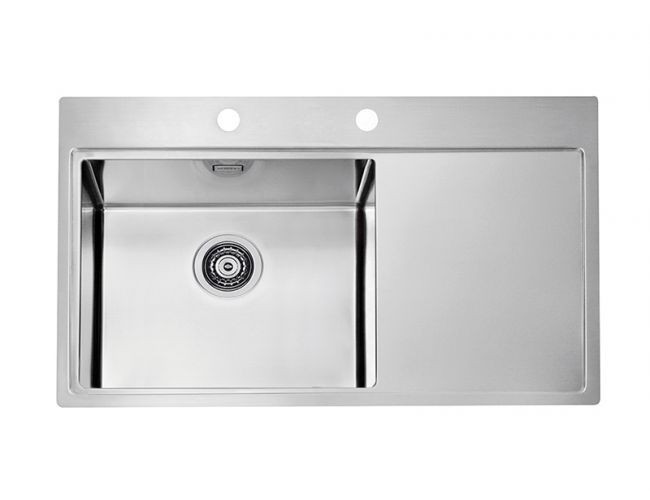 Мойка PURE 50L KMB-90 860X525 левая в компл. с сифоном 1127252,