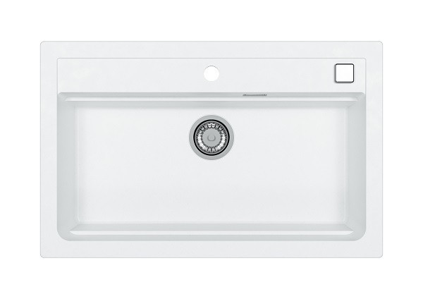 Мойка ALVEUS GRANITAL ATROX 40 ARCTIC - G11 790 X 500 1X в комплекте с сифоном 1132823,