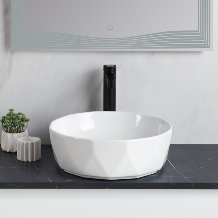 Раковина накладная керамическая BelBagno BB1409