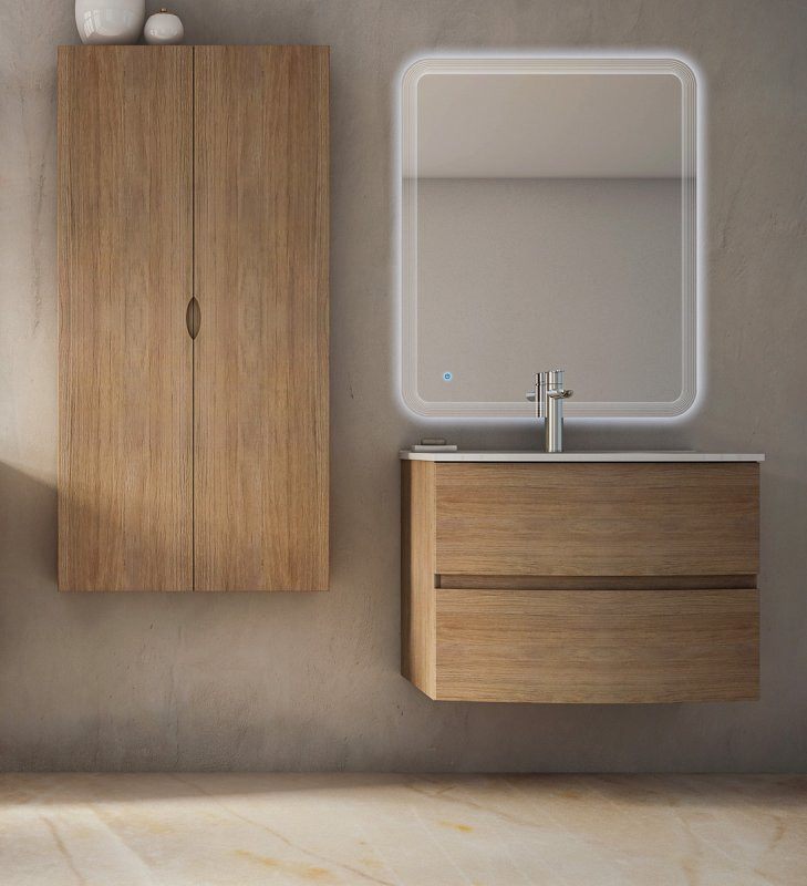 Стеклянная раковина без перелива, 75x52x1,5 Cezares 82415