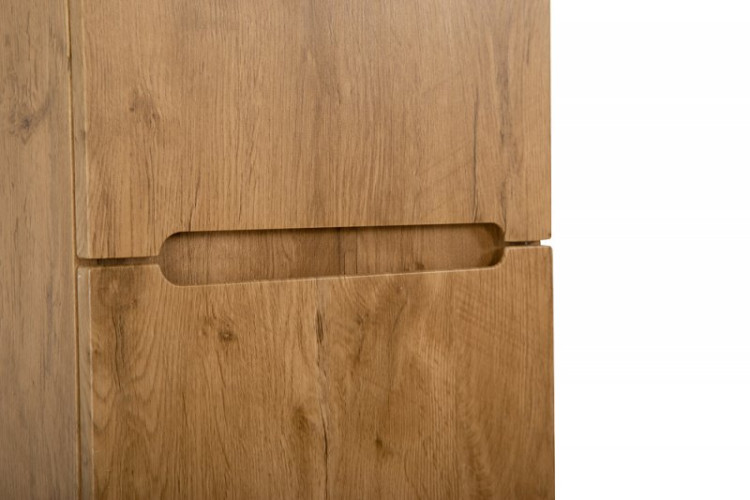 Шкаф подвесной, с двумя распашными дверцами с доводчиками, две полки внутри, правосторонний BelBagno ETNA-1500-2A-SC-WO-P-R