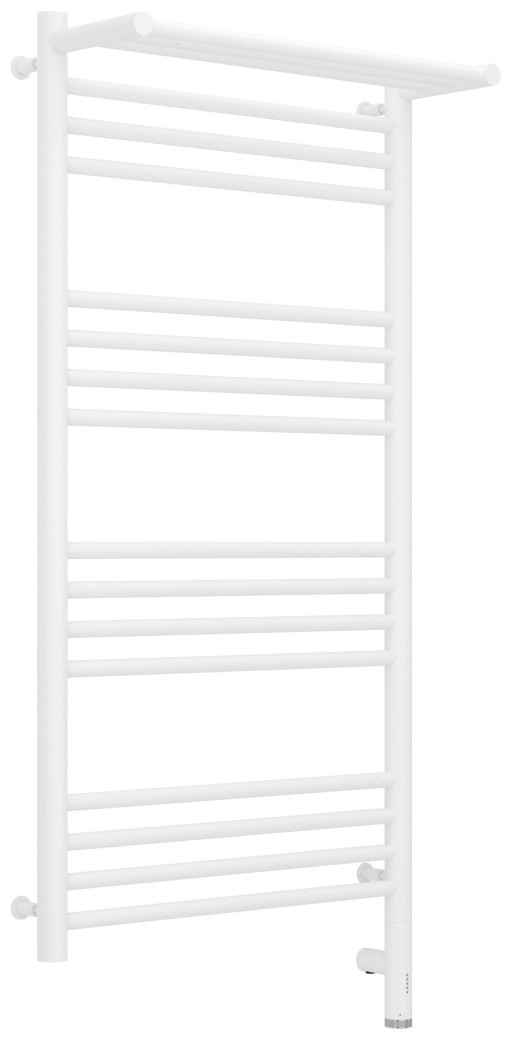 Полотенцесушитель электрический Сунержа Богема с полкой 3.0 1000х500 / МЭМ правый Матовый белый