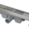 Водоотводящий желоб с порогами для цельной решетки Alcadrain APZ6 Professional