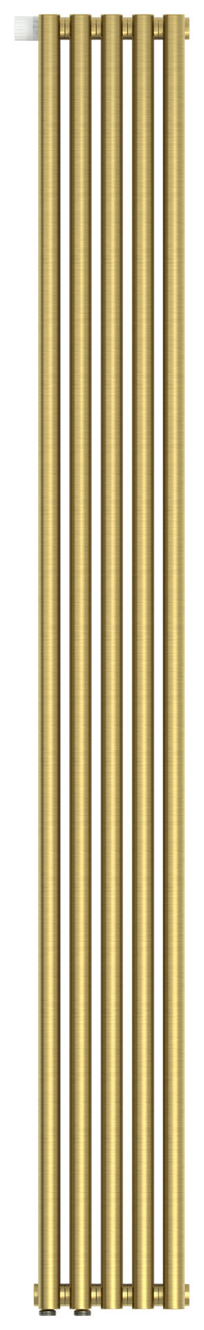 Отопительный радиатор Сунержа Эстет-0 EU50 левый 1800х225 5 секций Состаренная латунь