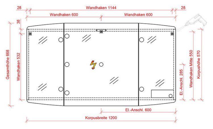 Зеркальный шкаф Pelipal Cassca 120