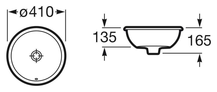 Раковина Roca Foro 40 327884000