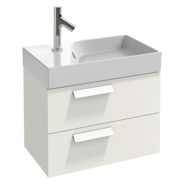 Тумба под раковину Jacob Delafon Rythmik 60x46 подвесная 2 ящика