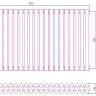 Отопительный радиатор Сунержа Эстет-11 500х1035 23 секции Шампань
