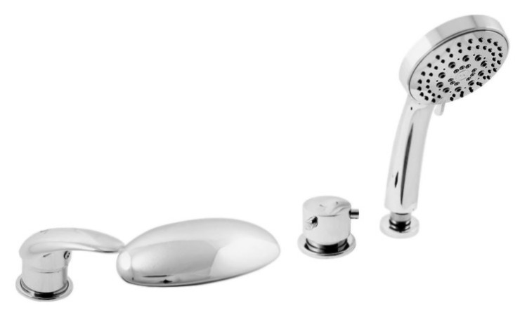 Смеситель на борт ванны Rav Slezak Dunaj D470.5P