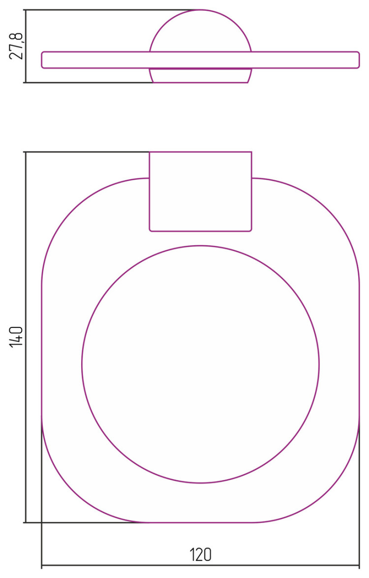 Мыльница Сунержа Золото