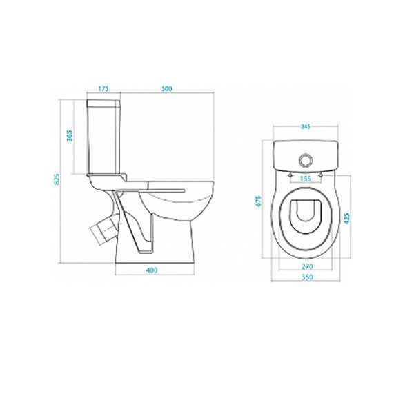 Унитаз Santek Версаль 1.WH30.2.406