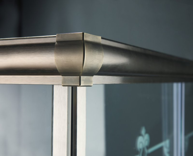 Душевой уголок GIUBILEO-A-2-SCORREVOLE Cezares GIUBILEO-A-2-100-SCORREVOLE-CP-Br