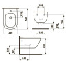 Биде Laufen Palomba 8.3080.1 подвесное
