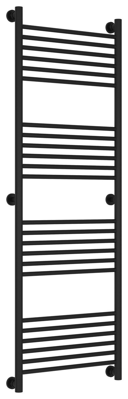 Полотенцесушитель водяной Сунержа Богема+ прямая 1500х500 Матовый чёрный