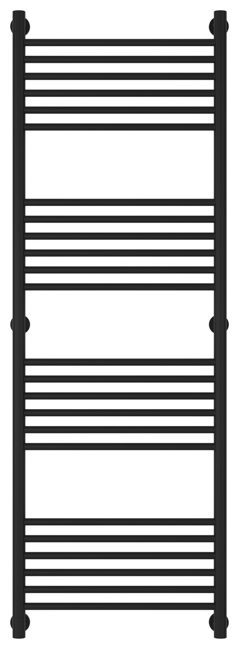 Полотенцесушитель водяной Сунержа Богема+ прямая 1500х500 Матовый чёрный